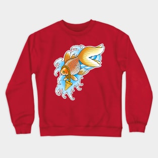 Sawdust Design Goldfish 1 Crewneck Sweatshirt